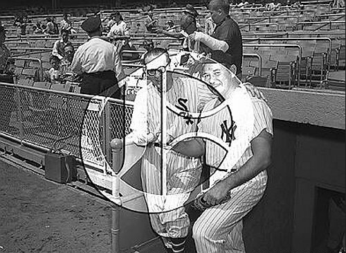 Ted Lyons and Allie Reynolds56N0321
